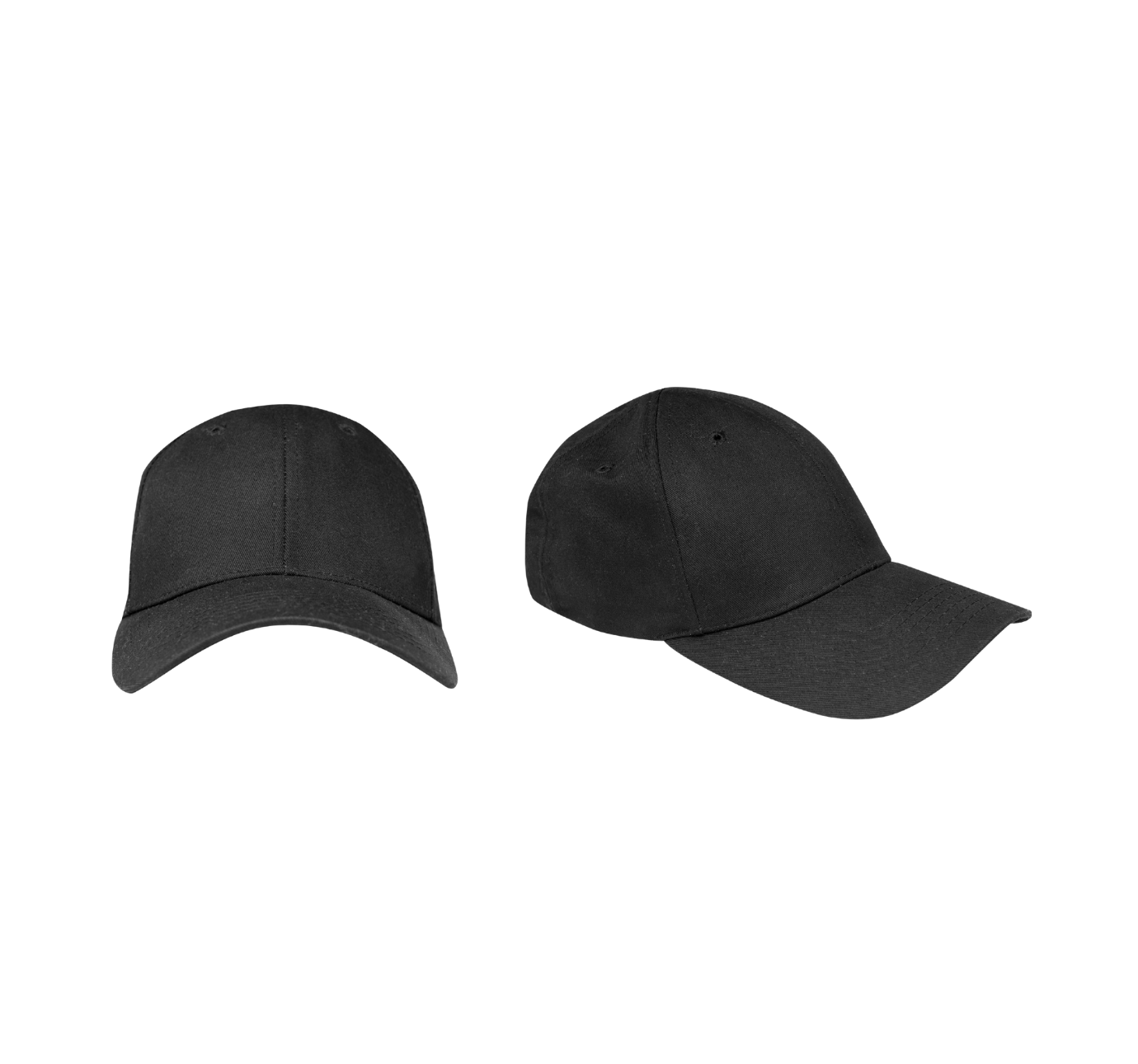 Black - Premium Customized Cotton Cap
